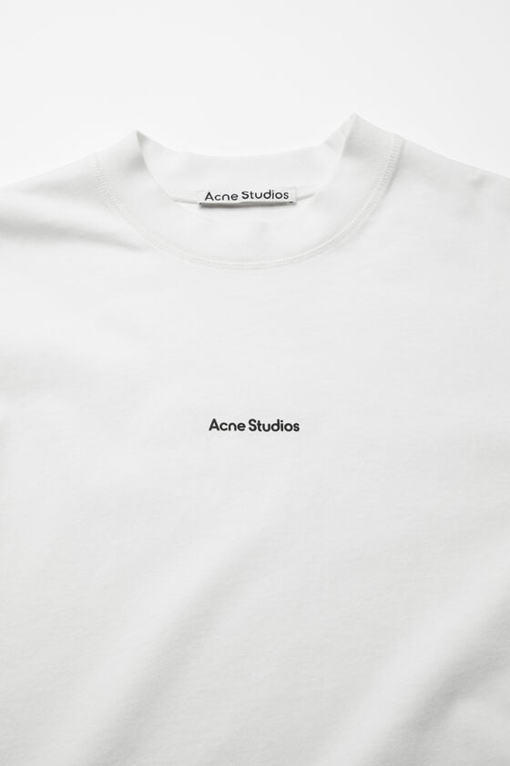 Acne Studios Logo-T-Shirt Super Rabatt