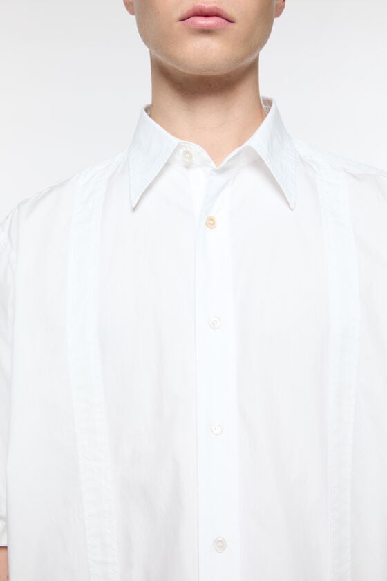 Acne Studios Kurzärmliges Hemd mit Knopfleiste Kostenloser Versand international