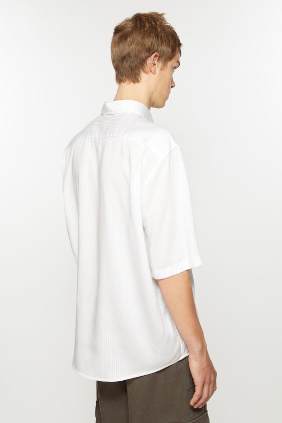 Acne Studios Gestreiftes Hemd mit Knopfleiste Im Verkauf
