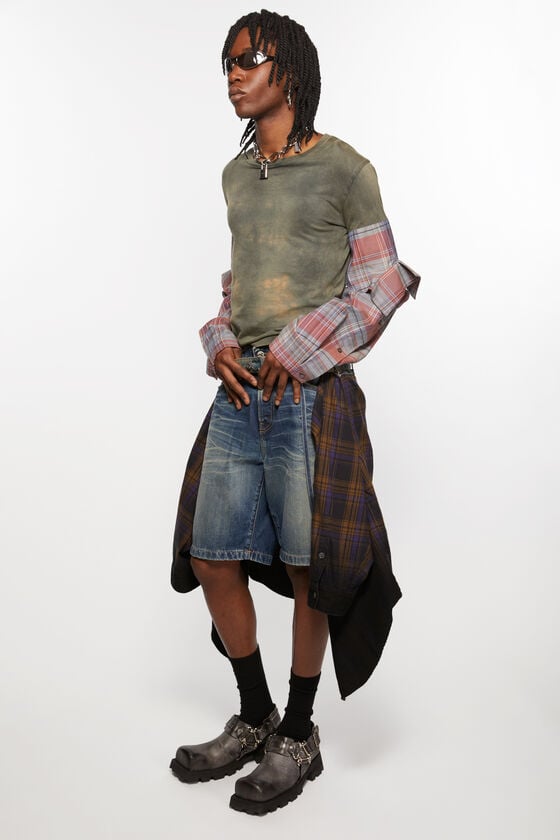 Acne Studios Hemd mit Kapuze und Knopfleiste Online