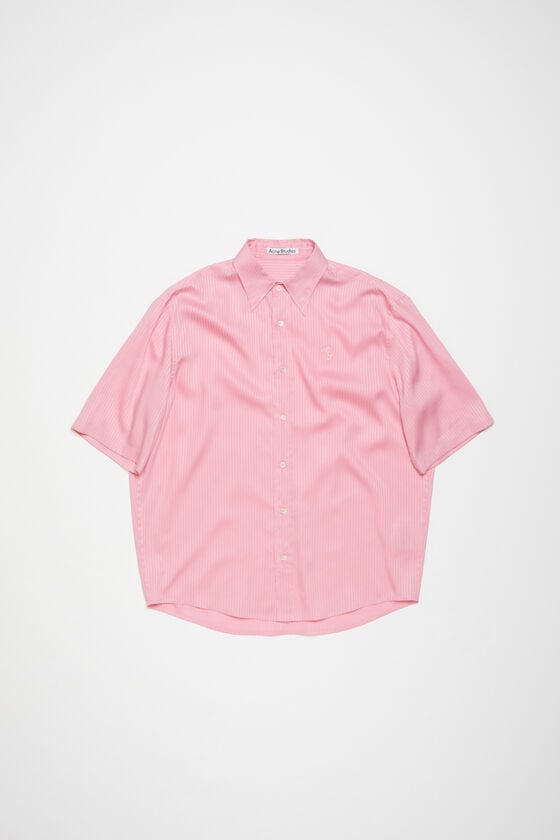 Acne Studios Gestreiftes Hemd mit Knopfleiste Outlet
