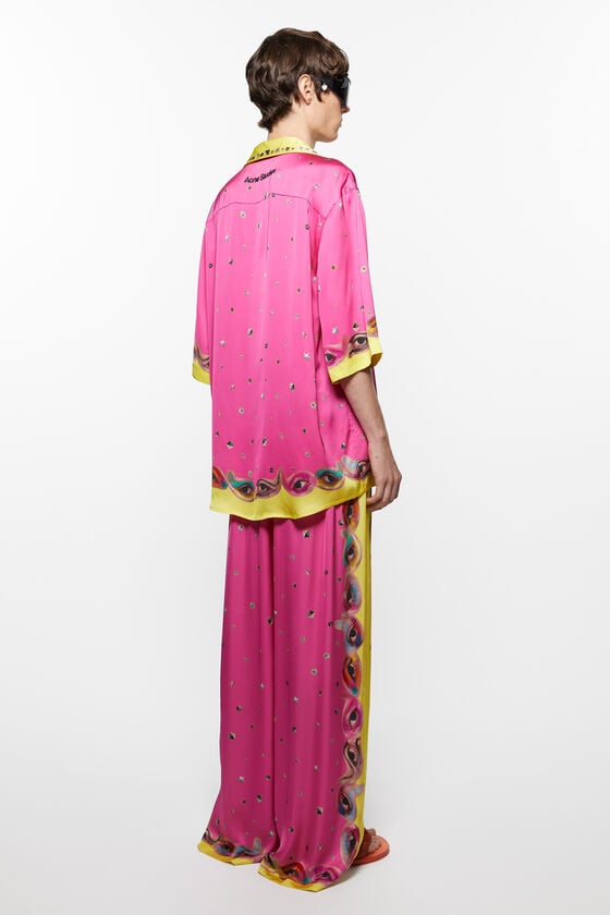 Acne Studios Bedrucktes Hemd mit Knopfleiste Verkauf
