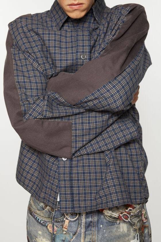 Acne Studios Kariertes Hemd mit Knöpfen Angebote