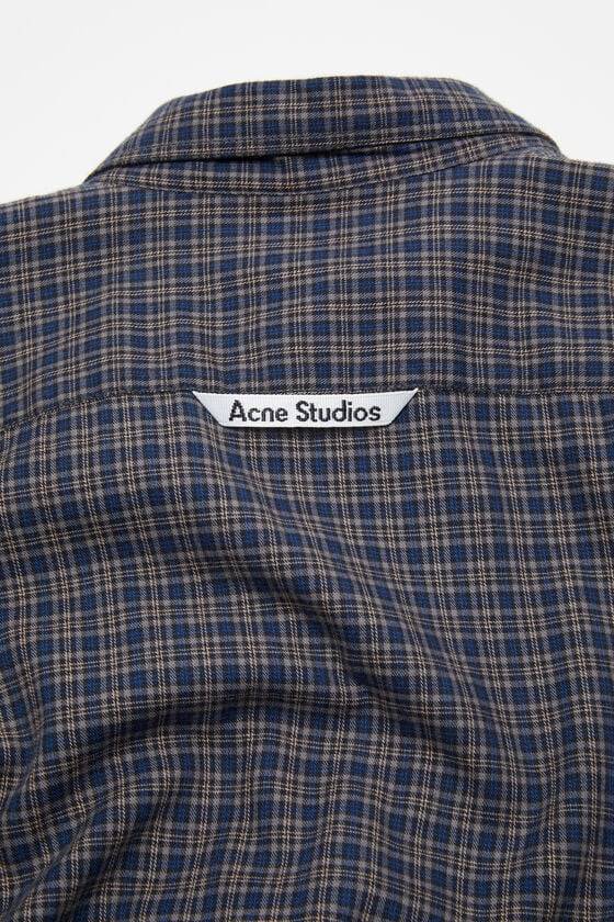 Acne Studios Kariertes Hemd mit Knöpfen Angebote