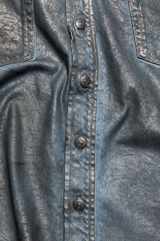 Acne Studios Jeanshemd – entspannte Passform Sonderangebot