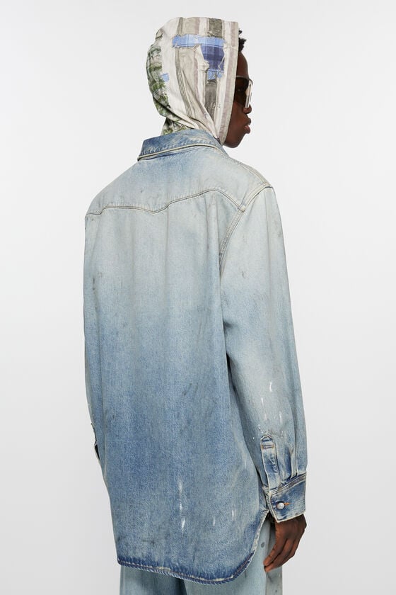 Acne Studios Jeanshemd – entspannte Passform Rabatt