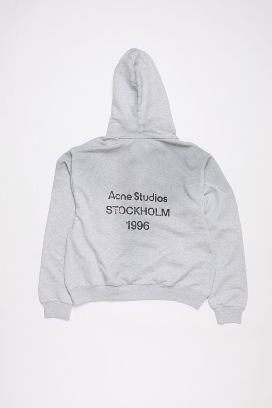 Acne Studios Kapuzenpullover mit Logo Preisnachlass