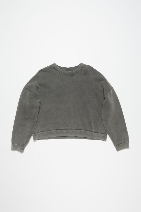 Acne Studios Pullover mit Logo-Patch Weihnachtsangebot