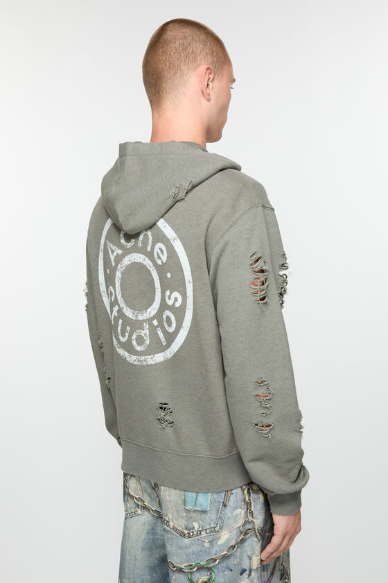 Acne Studios Hooded zipper sweater Osterangebot