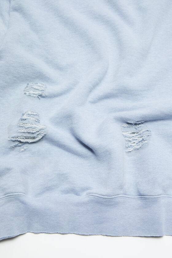 Acne Studios Pullover mit Logoprint im Used-Look Valentinstagsangebot