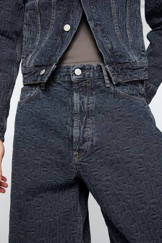Acne Studios Baggy-Fit-Jeans - 1981M Monogram Riesige Ersparnisse