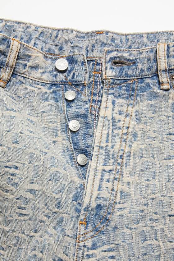 Acne Studios Locker geschnittene Jeans – 1981M Sonderangebot der Fabrik