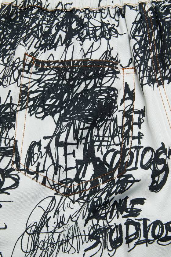 Acne Studios Bedruckte Shorts Limitierter Zeitrabatt