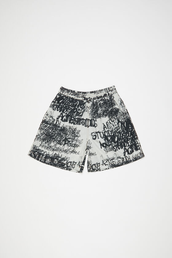 Acne Studios Bedruckte Shorts Limitierter Zeitrabatt