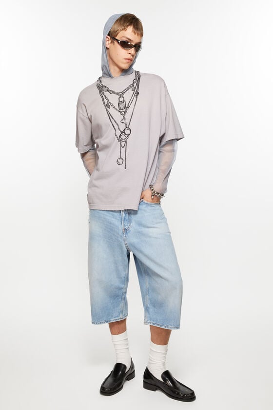 Acne Studios Jeansshorts - Lockere Passform Fabrik Onlineshop