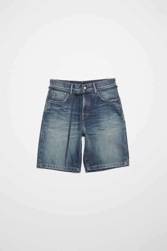 Acne Studios Denim-Shorts mit lockerer Passform Günstig kaufen