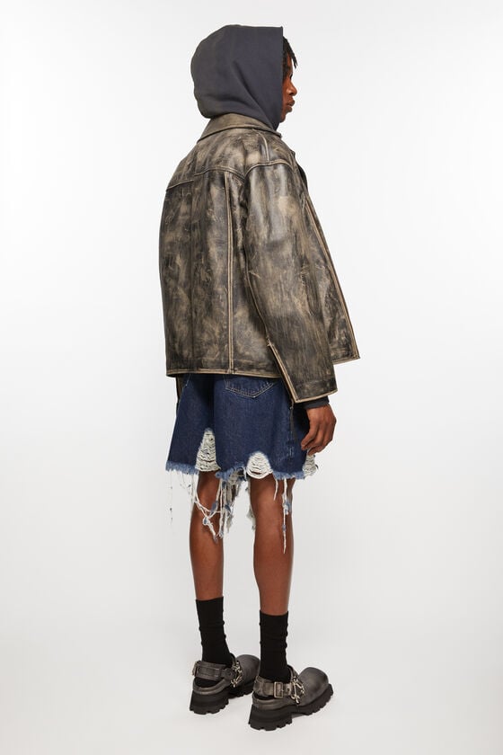 Acne Studios Distressed Denim Shorts - Super Baggy Fit Exklusivangebot