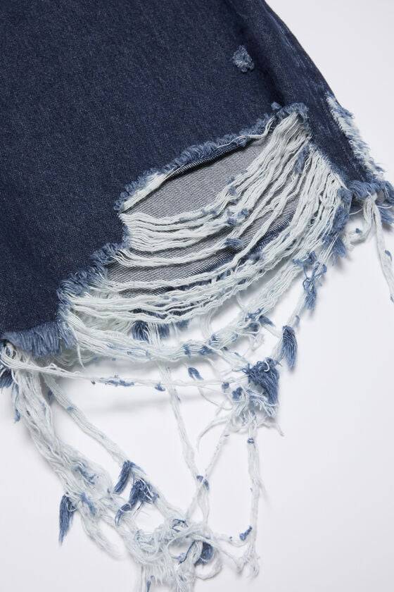 Acne Studios Distressed Denim Shorts - Super Baggy Fit Exklusivangebot