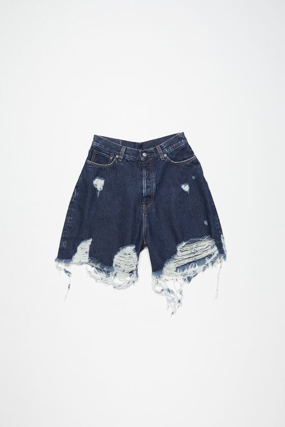 Acne Studios Distressed Denim Shorts - Super Baggy Fit Exklusivangebot