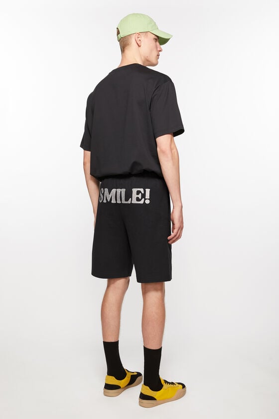 Acne Studios Bedruckte Sweat-Shorts Unisex Saisonschlussverkauf