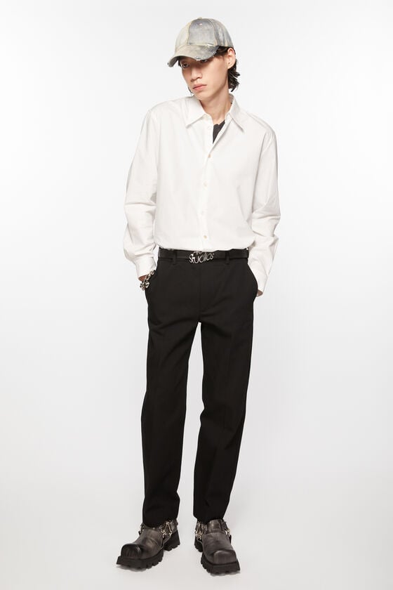 Acne Studios Hose aus Twill-Baumwollmischung Blitzangebot