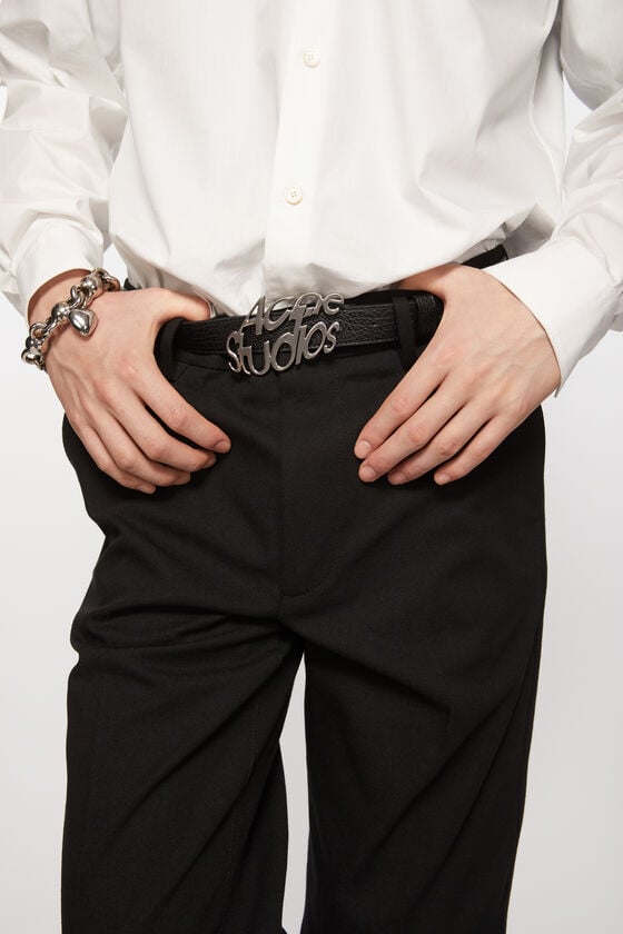 Acne Studios Hose aus Twill-Baumwollmischung Blitzangebot