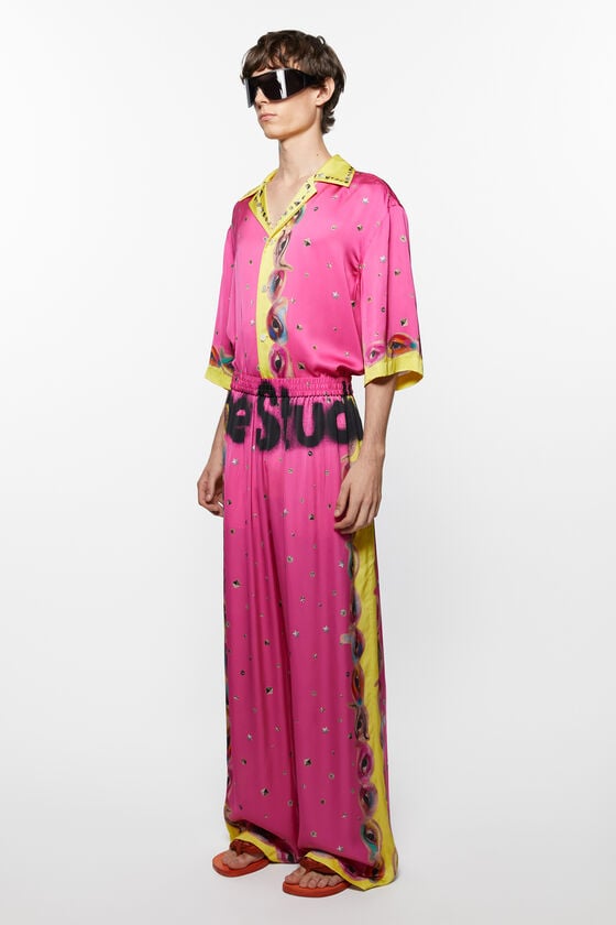 Acne Studios Bedruckte Hose Tägliche Deals