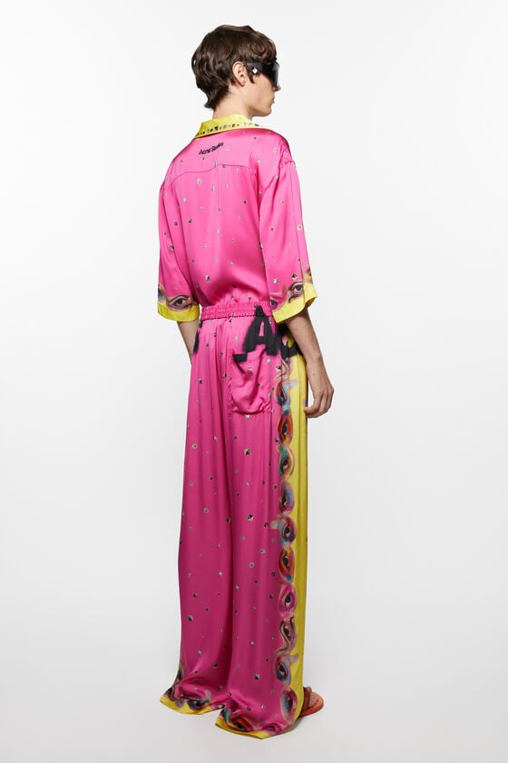 Acne Studios Bedruckte Hose Tägliche Deals