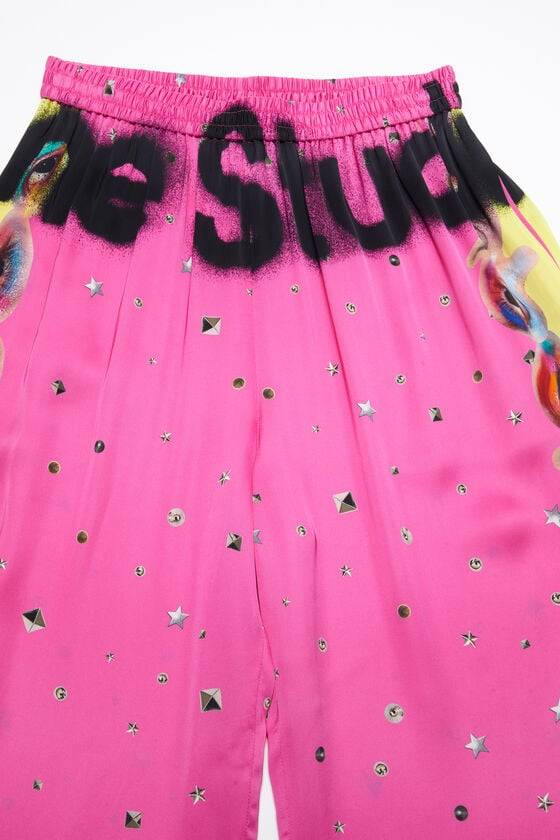 Acne Studios Bedruckte Hose Tägliche Deals