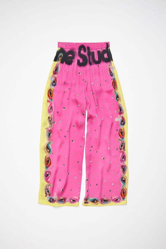 Acne Studios Bedruckte Hose Tägliche Deals