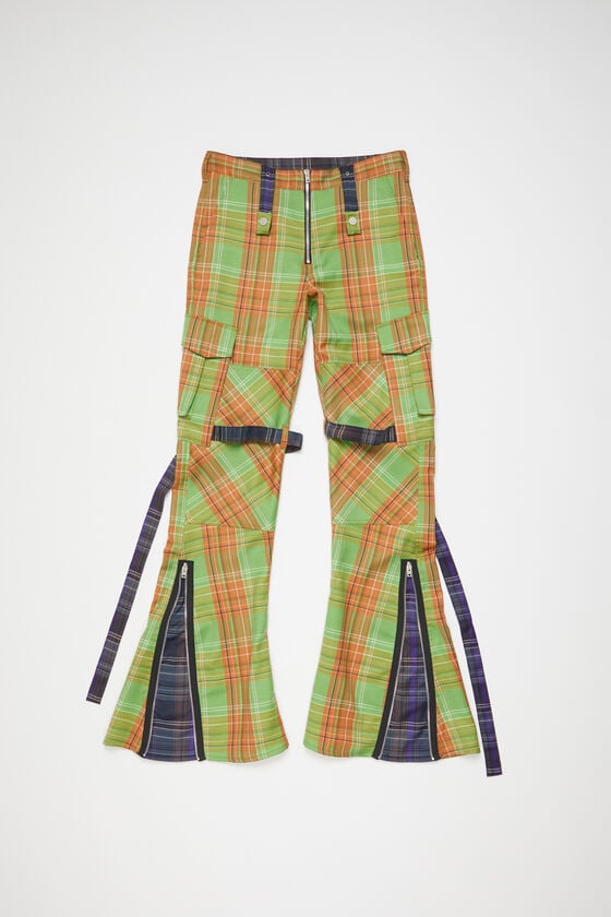 Acne Studios Cargo-Hose mit Karomuster Sonderangebote