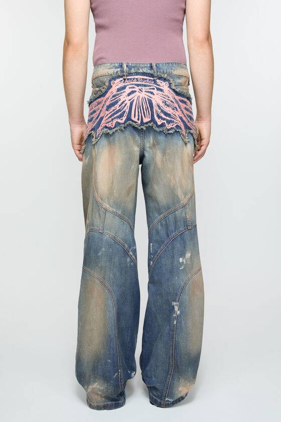 Acne Studios Jeanshose mit lockerer Passform Wochenangebot