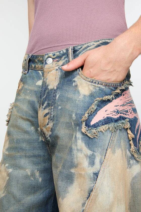 Acne Studios Jeanshose mit lockerer Passform Wochenangebot