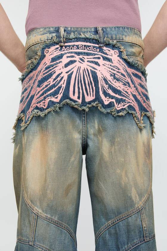 Acne Studios Jeanshose mit lockerer Passform Wochenangebot