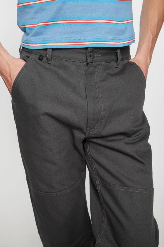 Acne Studios Canvas-Hose mit Patch-Konstruktion Unisex Letzte 3 Tage
