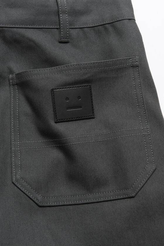 Acne Studios Canvas-Hose mit Patch-Konstruktion Unisex Letzte 3 Tage