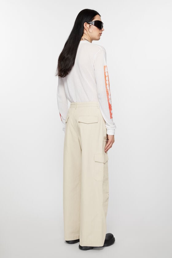 Acne Studios Twill-Hose Vierteljährliche Förderung