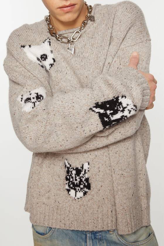 Acne Studios Jacquardpullover Clearance-Verkauf