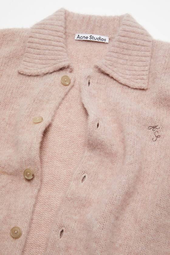 Acne Studios Polo wool cardigan Speichern exportieren
