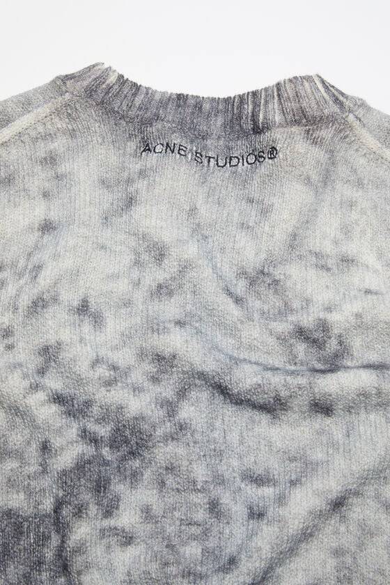 Acne Studios Pullover mit Acid-Print Black Friday Preise