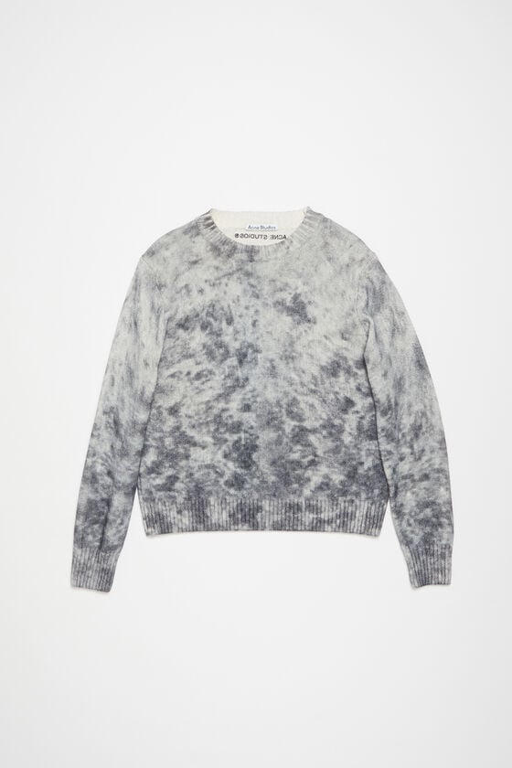 Acne Studios Pullover mit Acid-Print Black Friday Preise