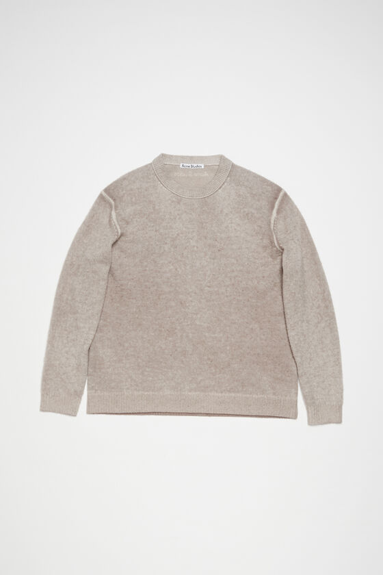Acne Studios Bedruckter Pullover mit Rundhalsausschnitt zollfrei