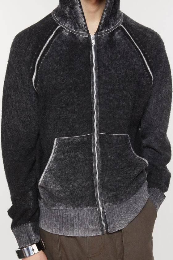 Acne Studios Pullover mit Reißverschluss mit Kapuze Rabatte dieses Monats