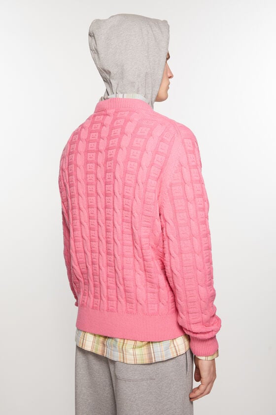 Acne Studios Zopfstrickpullover Unisex Hotsell