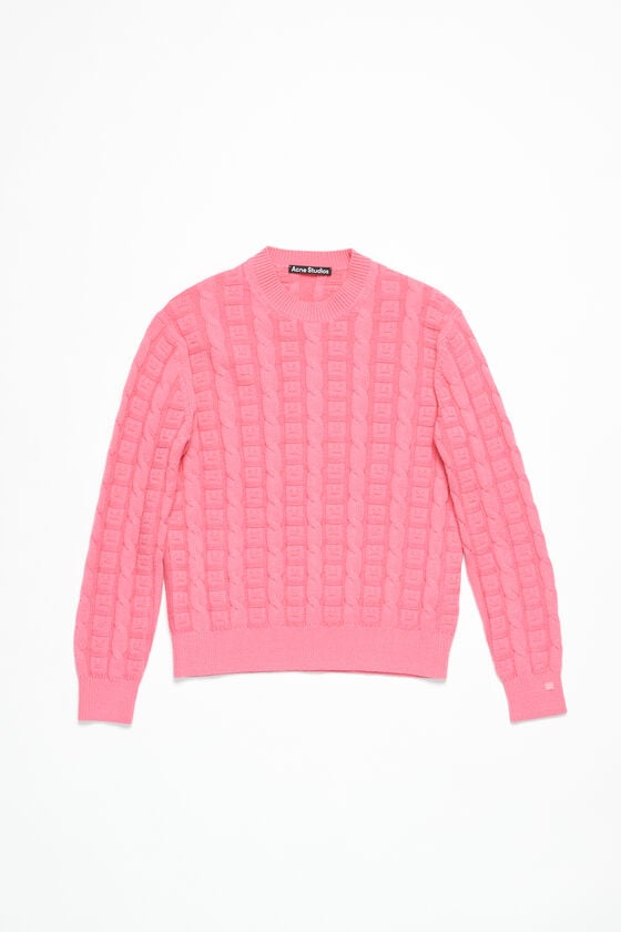Acne Studios Zopfstrickpullover Unisex Hotsell