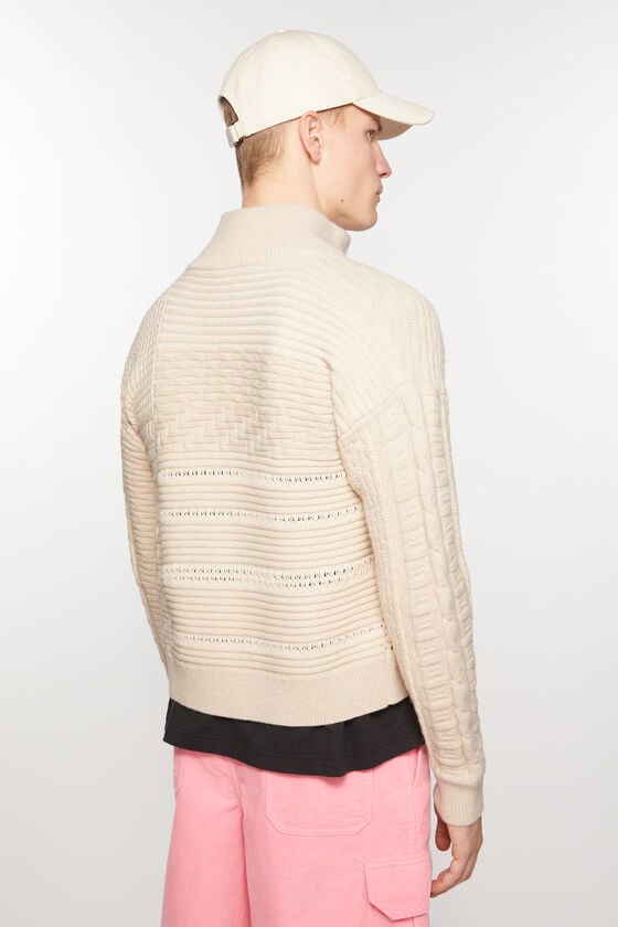 Acne Studios Strickjacke aus Patchwork-Strick Unisex im Angebot