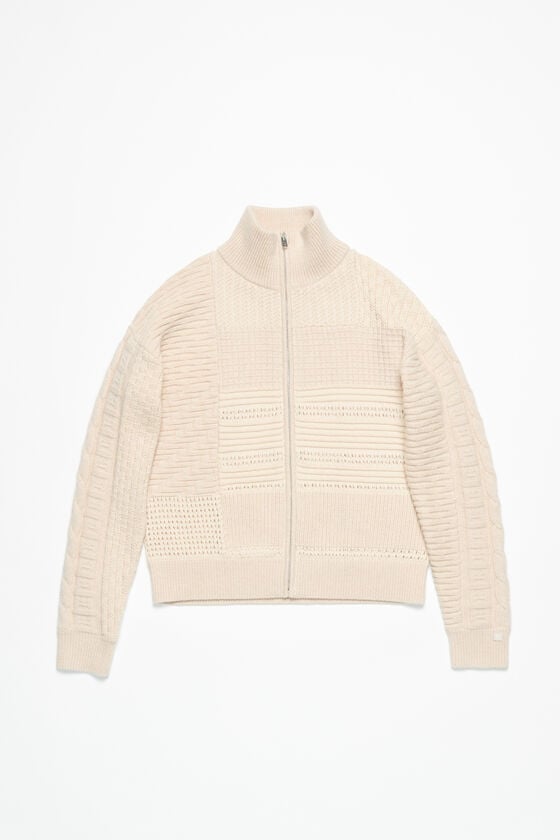 Acne Studios Strickjacke aus Patchwork-Strick Unisex im Angebot