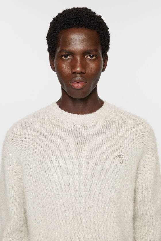 Acne Studios Wollpullover mit Rundhalsausschnitt Meist gekauft