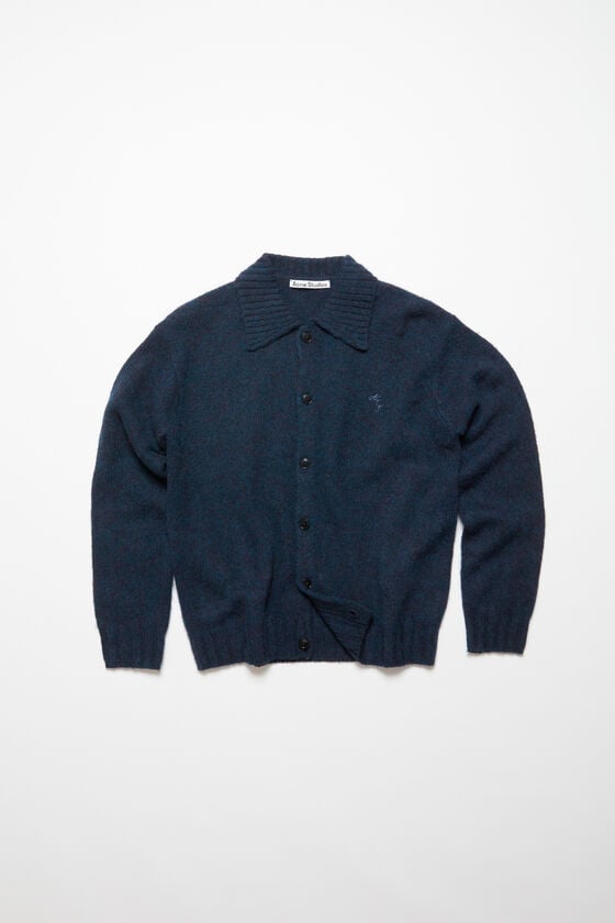 Acne Studios Polo-Cardigan aus Wolle Blitzverkäufe
