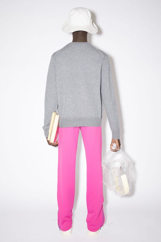 Acne Studios Wollpullover mit Rundhalsausschnitt Unisex Rabatt